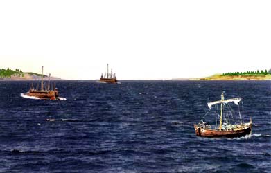 Reconstruction of the Hellespont during Persian Wars