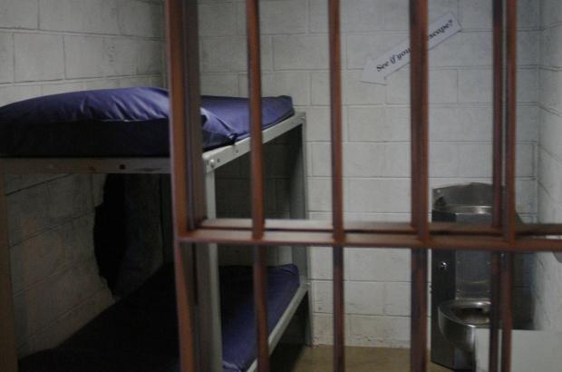 Photograph of prison cell