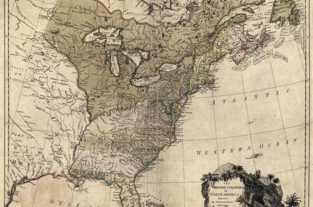 North American Map, 1777
