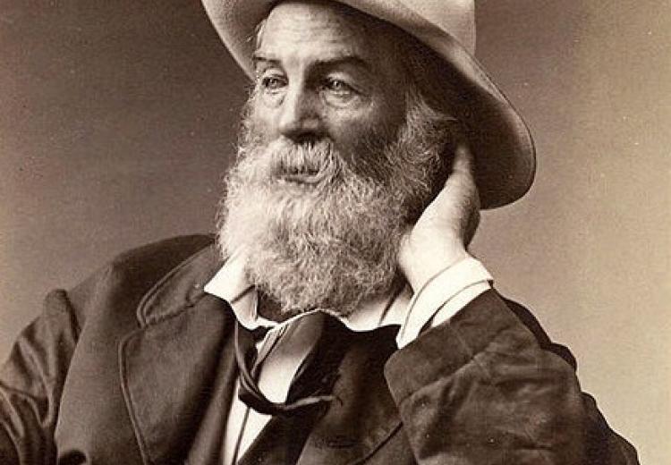 Photo of Walt Whitman taken in Brooklyn, New York in September 1872.