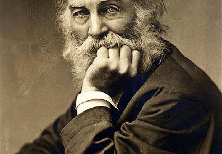 Photo of American poet Walt Whitman taken by G. Frank E. Pearsall, c. 1869