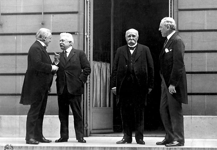 Council of Four at the WWI Paris peace conference, May 27, 1919