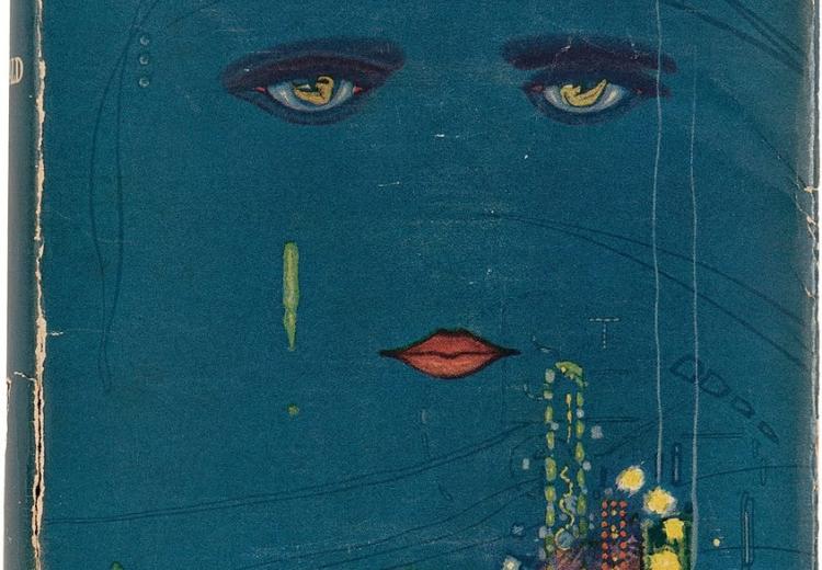 Cover art for The Great Gatsby.