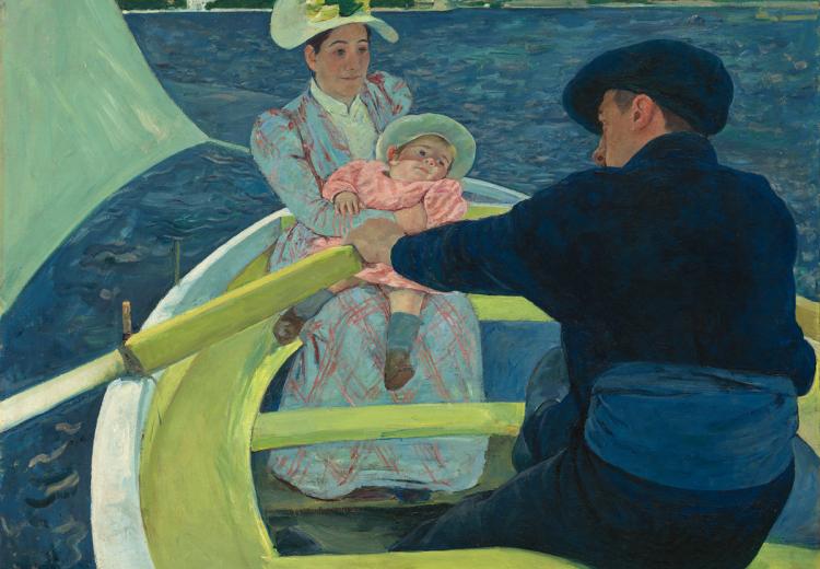 "The Boating Party," Mary Cassatt, 1893/1894.