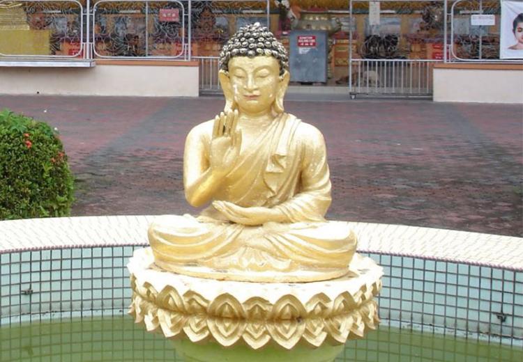 Thai Buddhist temple in Kelantan.