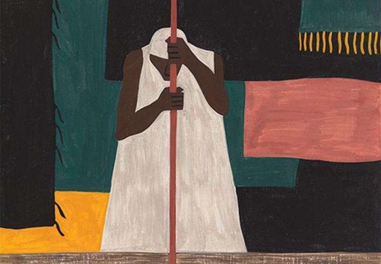 Jacob Lawrence (1917–2000), The Migration of the Negro Panel no. 57