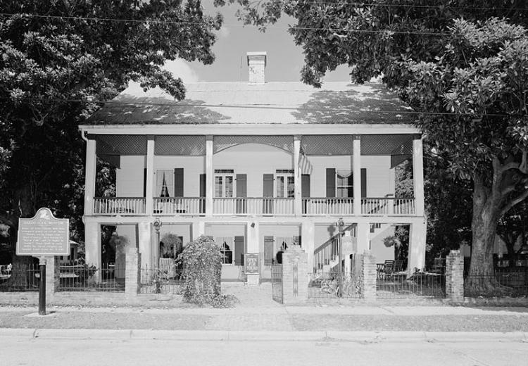 Kate Chopin House, State Highway 495, Cloutierville, Natchitoches Parish, LA