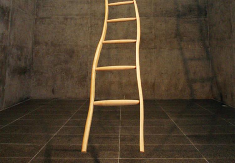 Martin Puryear (1941–), Ladder for Booker T. Washington, 1996. 