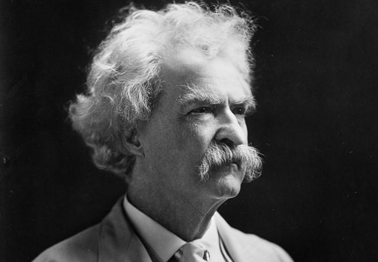 Mark Twain, perhaps the most renowned American humorist