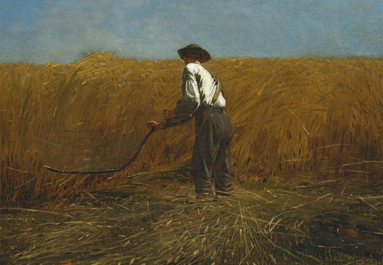 Winslow Homer (1836–1910), The Veteran in a New Field, 1865