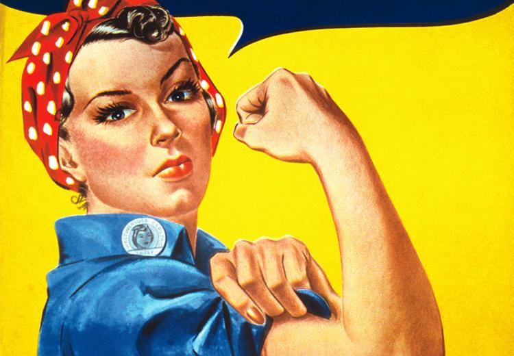 We Can Do It! Rosy the Riveter Poster.