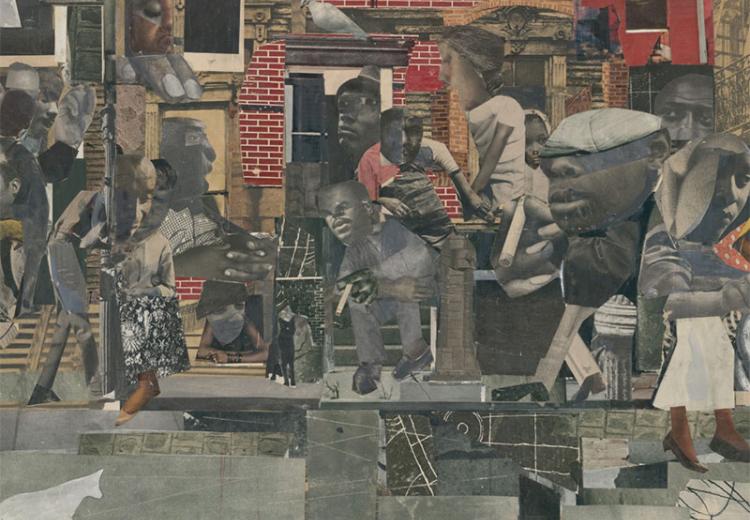 Romare Bearden, The Dove, 1964.