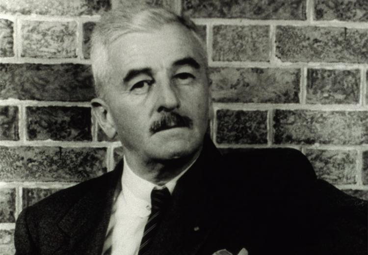 William Faulkner portrait by Carl Van Vechten, 1954.