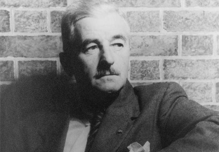 Portrait of William Faulkner by Carl Van Vechten.